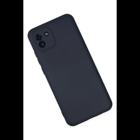 Samsung Galaxy A03 Kılıf Nano içi Kadife Silikon - Lacivert