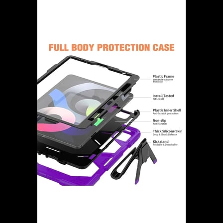 Apple iPad Pro 11 (2020) Kılıf Griffin Tablet Kapak - Mor