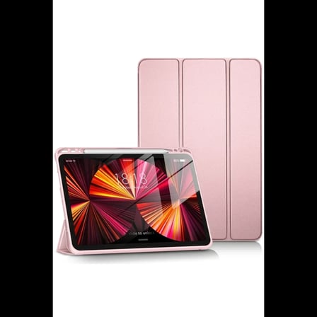 Apple iPad Pro 11 (2024) Kılıf Tablet Smart Kılıf - Pembe