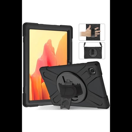 Samsung Galaxy T220 Tab A7 Lite 8.7 Kılıf Amazing Tablet Kapak - Siyah
