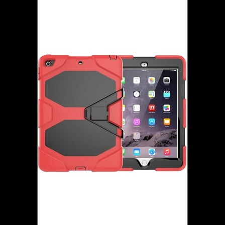 Apple iPad 5 Air 9.7 Kılıf Griffin Tablet Kapak - Kırmızı