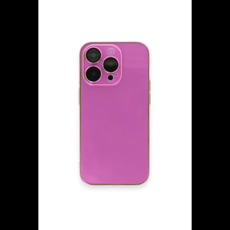 Apple iPhone 13 Pro Kılıf Armada Lensli Kapak - Pembe