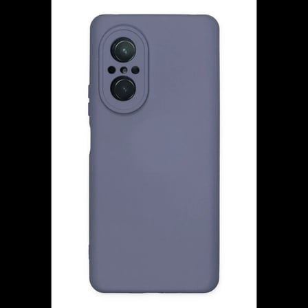 Huawei Nova 9 SE Kılıf Nano içi Kadife Silikon - Gri