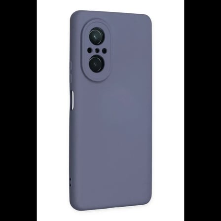Huawei Nova 9 SE Kılıf Nano içi Kadife Silikon - Gri