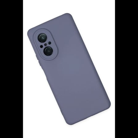 Huawei Nova 9 SE Kılıf Nano içi Kadife Silikon - Gri