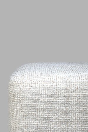 Kare Puf - BLOCK Bukle Şönil Kumaş - Modern Dekoratif Şık ve Konforlu Puf&Bench