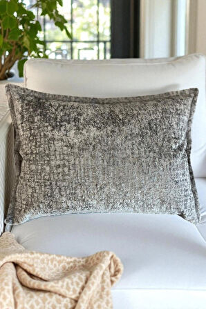 İthal Kadife Dekoratif Kırlent Kılıfı 35x50 cm – Yumuşak Dokulu Dikdörtgen Yastık ve Ev Aksesuarı