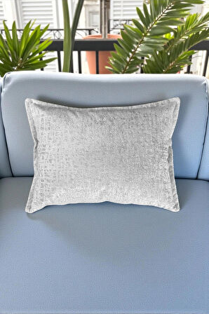  Kırlent İthal Kadife Kumaş - 35x50cm Yumuşak Dokulu Dekoratif Özel Tasarım Kırlent Kılıfı - S09