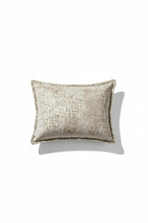   Kırlent İthal Kadife Kumaş - 35x50cm Yumuşak Dokulu Dekoratif Özel Tasarım Kırlent Kılıfı - S01