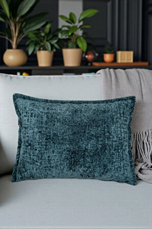 İthal Kadife Dekoratif Kırlent Kılıfı 35x50 cm – Yumuşak Dokulu Dikdörtgen Yastık ve Ev Aksesuarı