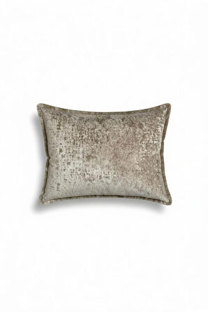 Kırlent İthal Kadife Kumaş 3'lü Set - Yumuşak Dokulu Dekoratif Özel Tasarım Kırlent Kılıfı - S02