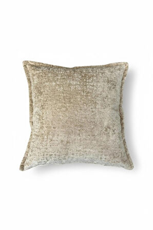  Kırlent İthal Kadife Kumaş - 45X45cm Yumuşak Dokulu Dekoratif Özel Tasarım Kırlent Kılıfı - S08