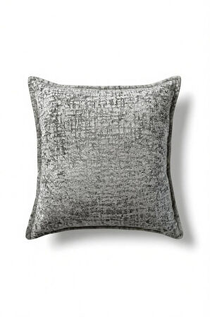   Kırlent İthal Kadife Kumaş - 45X45cm Yumuşak Dokulu Dekoratif Özel Tasarım Kırlent Kılıfı - S04