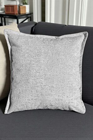 İthal Kadife Dekoratif Kırlent Kılıfı 45x45 cm – Yumuşak Dokulu Kare Yastık ve Ev Aksesuarı