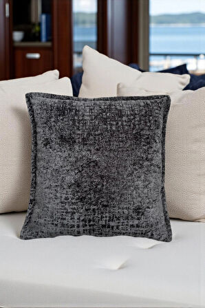 İthal Kadife Dekoratif Kırlent Kılıfı 45x45 cm – Yumuşak Dokulu Kare Yastık ve Ev Aksesuarı