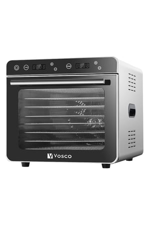 Vosco Meyve Kurutma Makinesi 700W 8 Tepsili Siyah