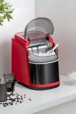 Set Üstü Buz Makinesi 12 Kg Kırmızı Buz Makinesi