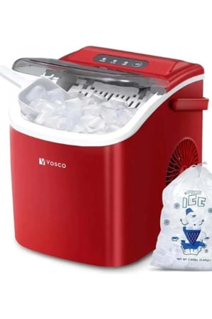 Eko Set Üstü Buz Makinesi 12 Kg Kırmızı