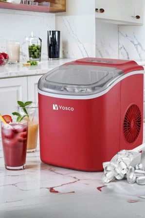 Eko Set Üstü Buz Makinesi 12 Kg Kırmızı