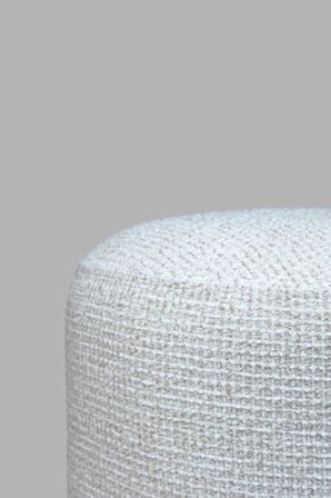 Silindir Puf - LISBON Bukle Şönil Kumaş - Modern Dekoratif Şık ve Konforlu Puf&Bench