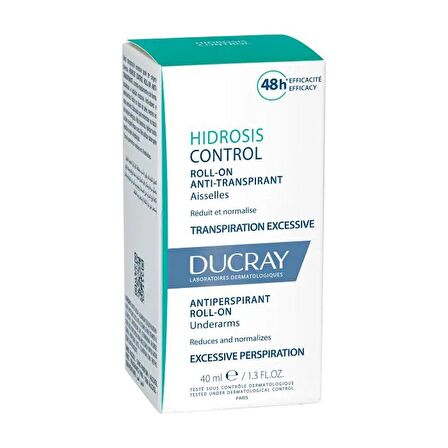 Ducray Hidrosis Control Roll On 40ml | Koltuk Altı Terleme Önleyici Roll-on