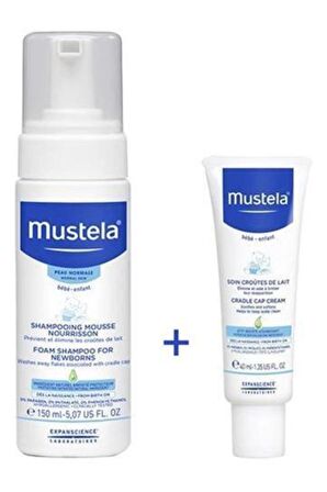 Saç Pullanmalarına Karşı Bebek Bakım Seti ( Cradle Cap 40ml + Foam 150ml)