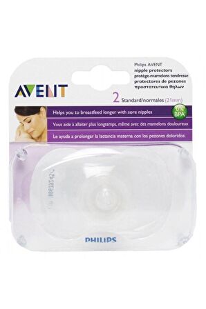 Philips Avent Göğüs Ucu Koruyucu Silikon 2 Adet Medium