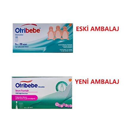 Otribebe Monodoz Deniz Suyu 20 Flakon(3 KUTU)SKT:08/2027