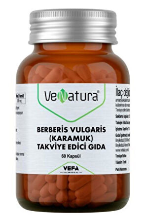 Venatura Berberis Vulgaris 60 Kapsül