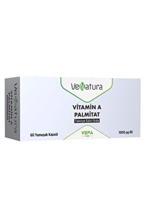 Venatura Vitamin A Palmitat 60 Yumuşak Kapsül
