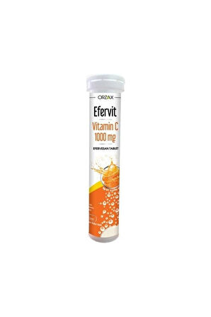 Efervit Vitamin C 1000 mg 20 Efervesan Tablet