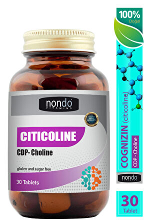 Citicoline 30 Tablet | Sitikolin 30 Tablet (COGNİZİN, FOSFOTİDİLKOLİN)