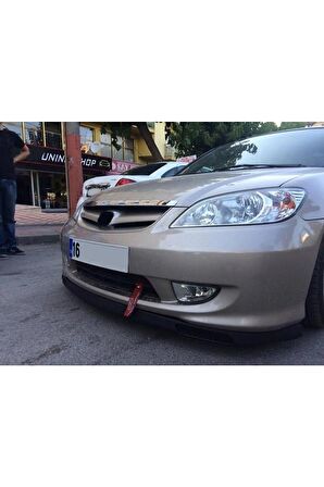 Honda Vtec 2 Uyumlu Laguna Lip 2 Parça Ön Tampon