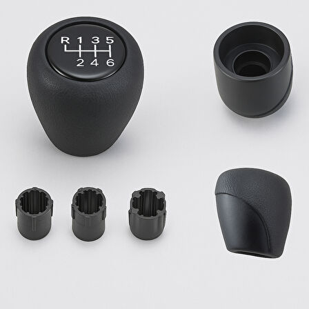 Universal Vites Topuzu Mandallı Siyah