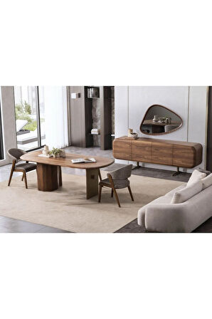 Vitton Ahşap Yemek Odası Sandalyesi