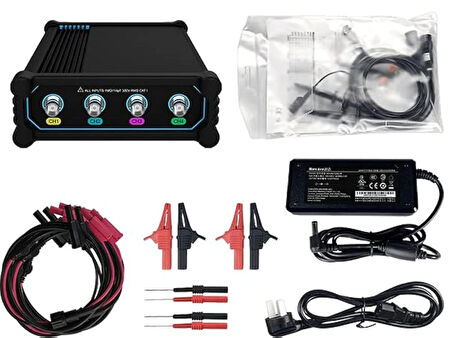 MICSIG VTO2004 USB Osiloskop Bataryalı, 200Mhz, 4 Kanal