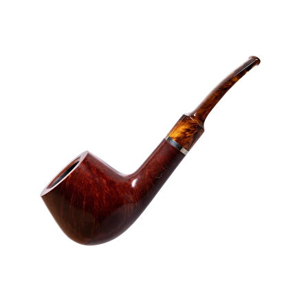 Vauen Classic Brown 3940 9mm. Filtreli Akrilik Saplı Pipo (209071)