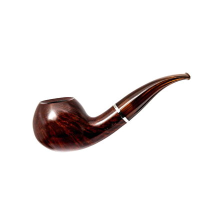 Vauen Classic Brown 3937 9mm. Filtreli Akrilik Saplı Pipo (209075)