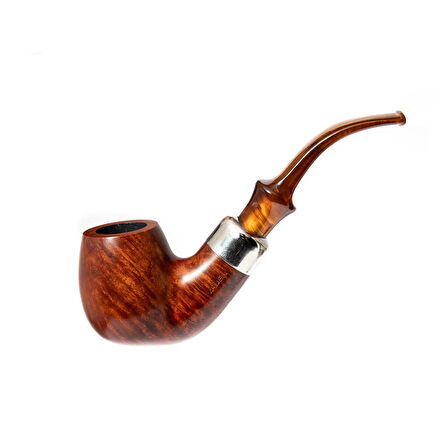 Vauen Classic Brown 3915 9mm. Filtreli Akrilik Saplı Pipo (209076)