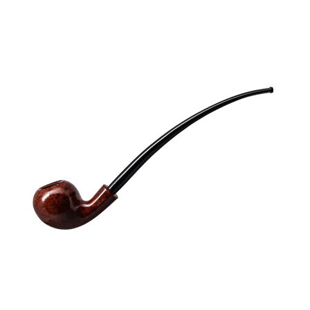 Vauen Lesepfeife 3613 9mm. Filtreli Ebonit Saplı Pipo (209514)