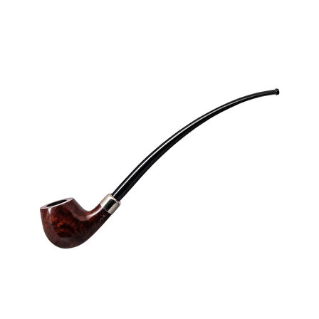 Vauen Lesepfeife 3661 9mm. Filtreli Ebonit Saplı Pipo (209517)