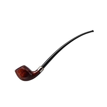 Vauen Lesepfeife 3671 9mm. Filtreli Ebonit Saplı Pipo (209519)