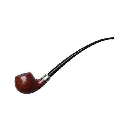 Vauen Lesepfeife 3602 9mm. Filtreli Ebonit Saplı Pipo (209528)