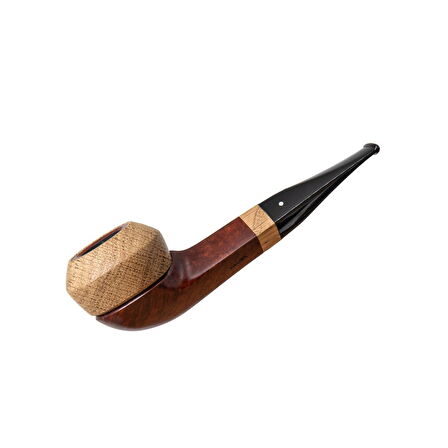 Vauen Oak 159 9mm. Filtreli Akrilik Saplı Pipo (209591)