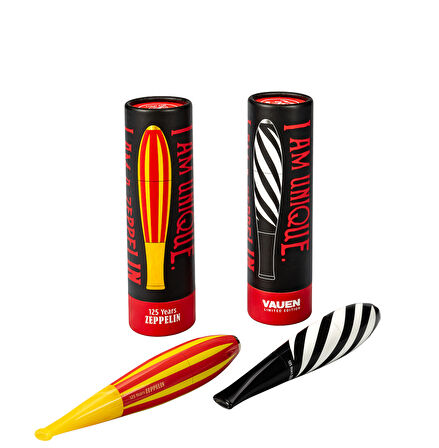 Vauen Zeppelin ZEP JU RG 9mm. Filtreli Akrilik Saplı Pipo
