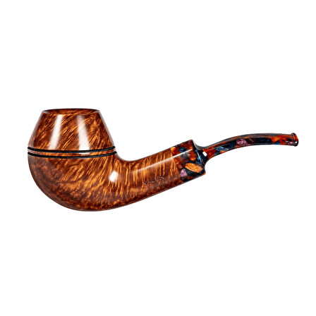 Vauen Harlekin 146 9mm. Filtreli Akrilik Saplı Pipo 215225