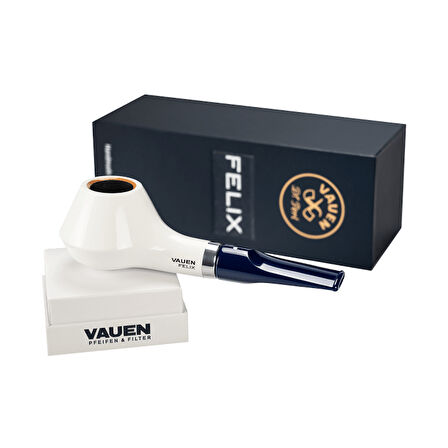 Vauen Felix 1 9mm. Filtreli Akrilik Saplı Pipo 215230