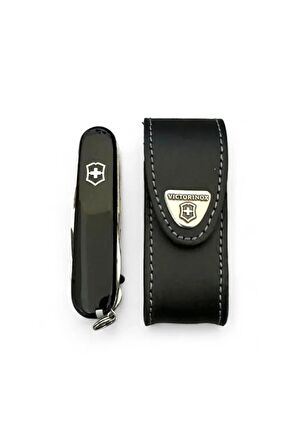 VICTORINOX 1.3713.3 Huntsman Çakı ve Victorinox 4.0520.3 Deri Kılıf