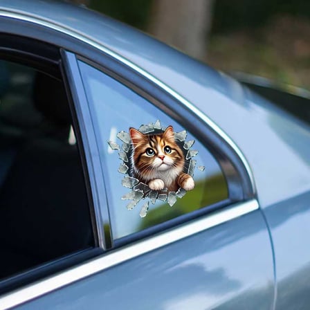 Özel Seri İlginç Hediye Taşıt Aksesuarı Sürüş Keyfi Fulcar Stray Araç Stickerı