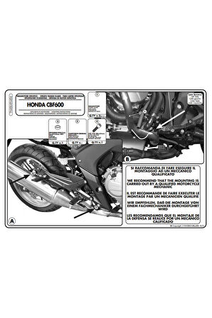 Kn456 Honda Cbf 600s - 600n (08-12) Koruma Demiri